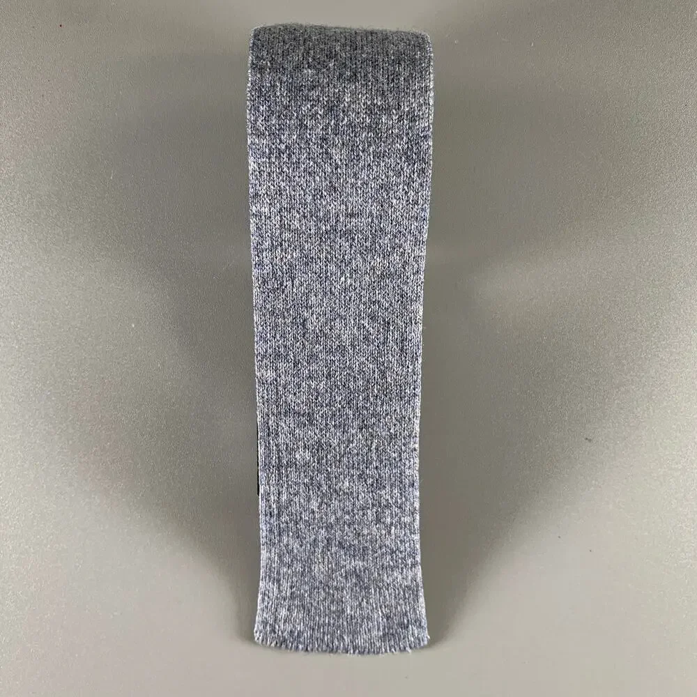 KITON Gray Olive Knitted Wool Blend Tie